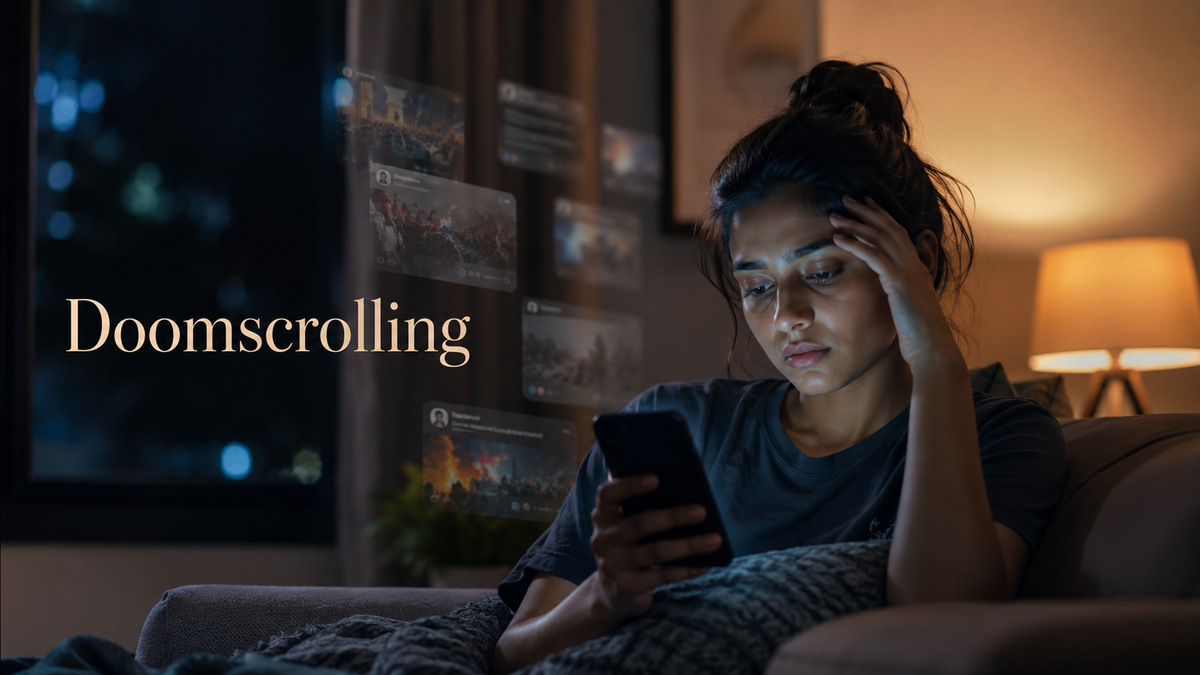 Doomscrolling and Mental Health: Why You Can’t Stop Scrolling Bad News—and How to Break the Cycle