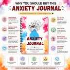 Anxiety Relief Journal | Psychiatrist-created • Digital