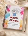 Anxiety Journal for Adults | Spiral Bound Guided Self-Help Journal